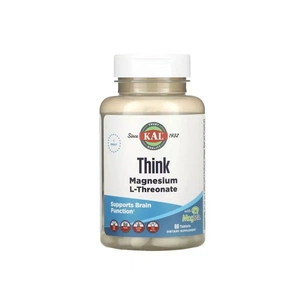 Минералы KAL Магний L-Треонат, Think Magnesium L-Threonate, 60 таблеток (CAL-27193) изображение 1