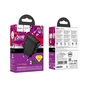 Зарядний пристрій HOCO CS61A Bright 1xUSB-C PD30W + 1xUSB QC3.0 + cable USB-C to USB-C Black (6942007638449) - уменьшенное изображение 6