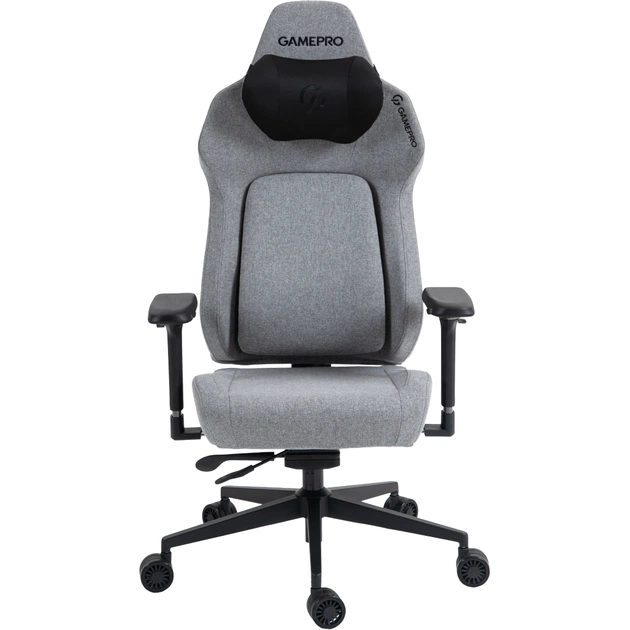 Крісло ігрове GamePro GC925G Fabric Gray (GC925G) - зображення 1