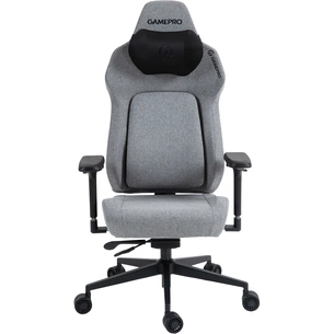 Крісло ігрове GamePro GC925G Fabric Gray (GC925G) зображення 1