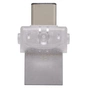 USB флеш накопичувач Kingston 128GB DataTraveler microDuo 3C USB 3.0/Type C (DTDUO3C/128GB) - зменшене зображення 5