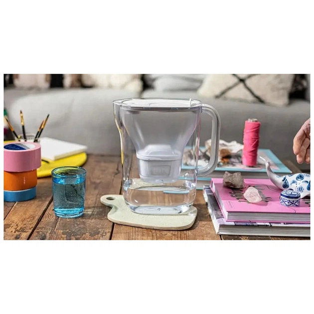 Фільтр-глечик Brita Style Essential XL MXPro 3.6л з картриджем пісочний (1058044) - зображення 9