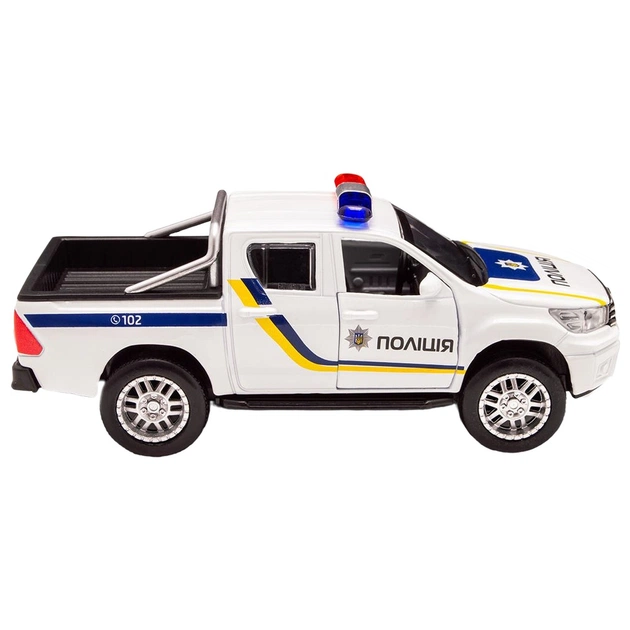 Машина TechnoDrive Toyota Hilux Полиция (KM250426) - изображение 5