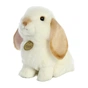М'яка іграшка Aurora Кролик висловухий біло-бежевий 23 см (170091B) - зменшене зображення 2