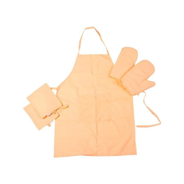 Фартух MirSon Набір 13-1027 Colombo бязь дві прихватки + дві рукавички-прихватки + фартух (2200006752790) - picture 1