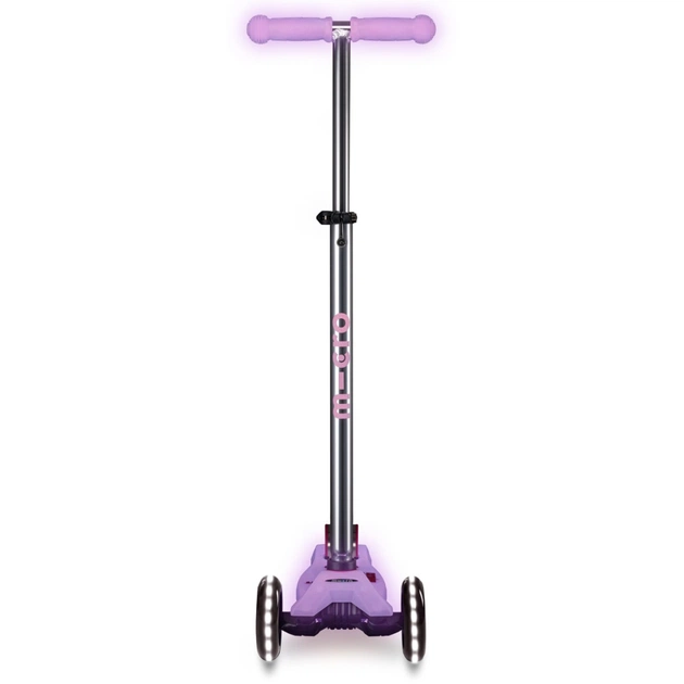 Самокат Micro Maxi Deluxe Glow LED Сяйнисто-пурпуровий (MMD367) - picture 4