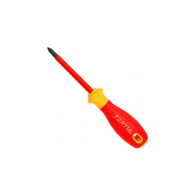 Викрутка Toptul PH2x100мм ізольована (1000V) VDE Pro-Plus Series (FBEF0210V4) - зображення 1