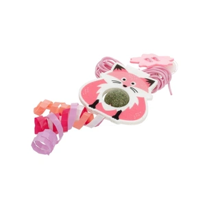 Іграшка для котів Hippie Pet Лисиця з мотузкою рожева 2 м (HIPCT2401058) зображення 1