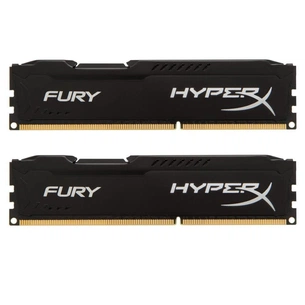 Модуль пам'яті для комп'ютера DDR4 32GB (2x16GB) 2933 MHz HyperX FURY Black Kingston Fury (ex.HyperX) (HX429C17FBK2/32) зображення 1