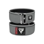 Атлетичний пояс RDX RX1 Weight Lifting Belt Grey S (WBS-RX1G-S) - зменшене зображення 2