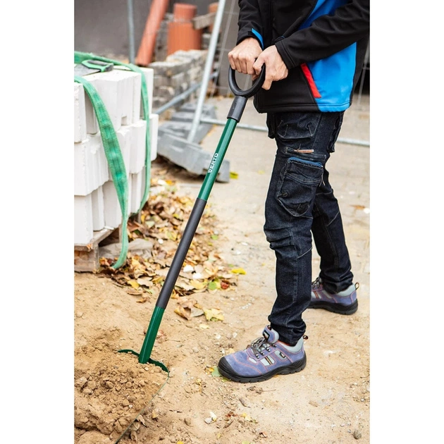 Лопата Verto совкова, руків'я металеве D-подібне, 125см, 2.3кг (15G012-1) - picture 3