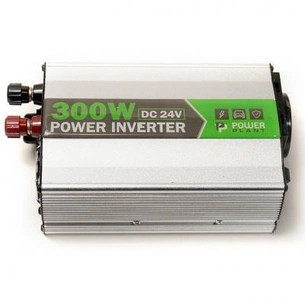 Автомобільний інвертор 24V/220V 300W, USB 5V 1A, HYM300-242 PowerPlant (KD00MS0002) зображення 1