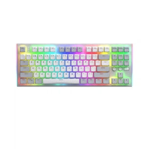 Клавіатура Hator Gravity TKL Orange White (HTK561US) зображення 1