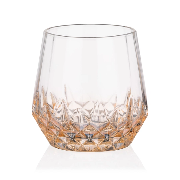 Набір склянок Ardesto Black Mars Favola 370мл, 2шт, скло, прозоро-золотистий (AR2637GL) - picture 3