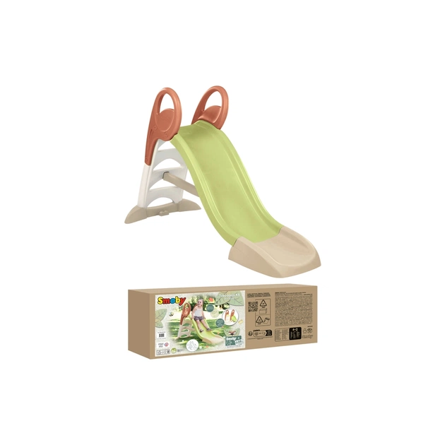 Горка Smoby Life с водным эффектом зелено-бежевая (7600820510) - изображение 1