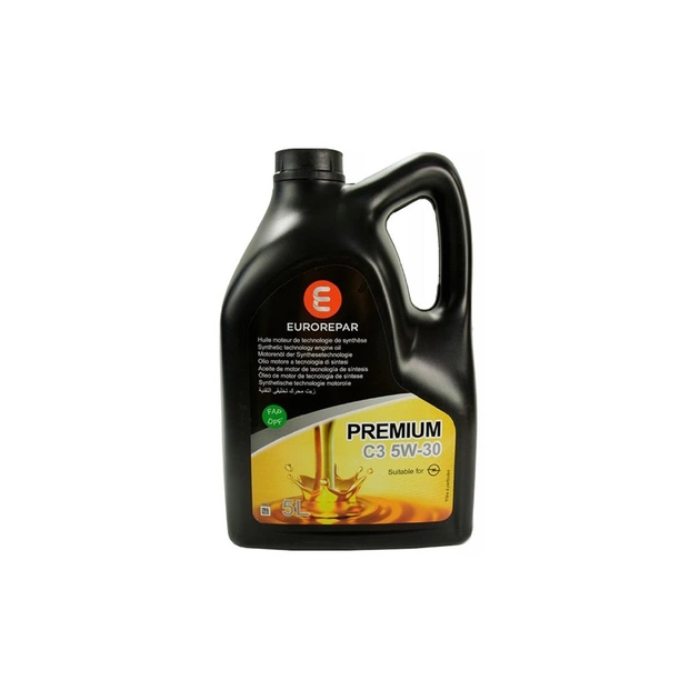 Моторна олива EUROREPAR PREMIUM C3 5W-30, 5л (1635764980) - зображення 1