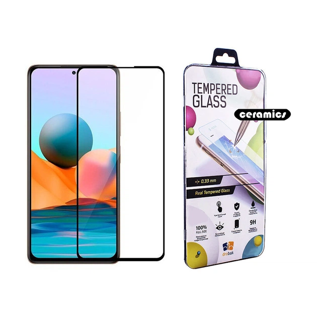 Стекло защитное Drobak glass-film Ceramics Xiaomi Redmi Note 10 Pro (494925) - изображение 1