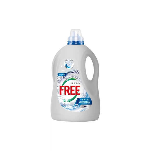Гель для прання Free Extra Universal З ароматом свіжості 4 л (4820196011408) - зображення 1