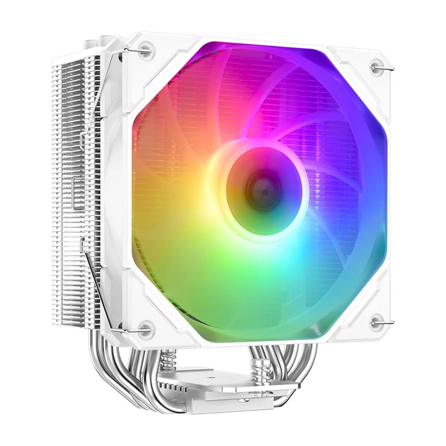 Кулер до процесора ID-Cooling SE-224-XTS ARGB WHITE - зображення 1