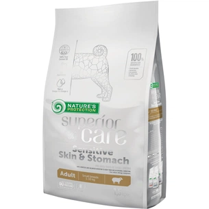 Сухий корм для собак Nature's Protection Superior Care Sensitive Skin&Stomach Small Breeds 1.5 кг (NPSC45794) зображення 1