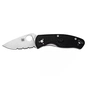Ніж Spyderco Persistence FRN напівсеррейтор (C136PSBK) - зменшене зображення 1