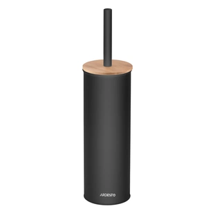 Йоржик для унітазу Ardesto Minimalism Чорний (ARHB3503BB) изображение 1