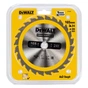 Диск пильний DeWALT CONSTRUCTION, 165х20 мм, 24z (ATB), +10 град (DT1934) - зменшене зображення 2