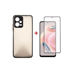 Чохол до мобільного телефона Dengos Kit for Xiaomi Redmi Note 12 5g case + glass (Black) (DG-KM-28) зображення 1