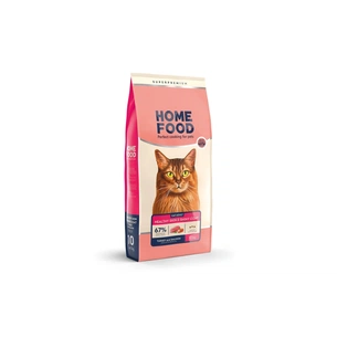 Сухий корм для кішок Home Food Healthy skin and shiny coat з індичкою та лососем 10 кг (4820235020569) зображення 1