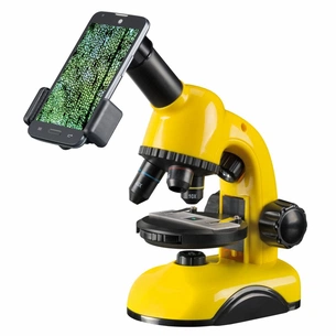 Мікроскоп National Geographic Biolux 40x-800x з адаптером для смартфона (927789) зображення 1