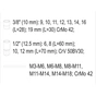 Екстрактор Yato YT-06033 набір 17шт (YT-06033) - уменьшенное изображение 5