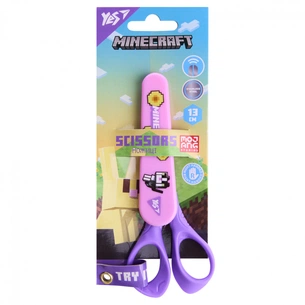 Ножиці Yes Minecraft.Spring 14 см у футлярі (480464) изображение 1