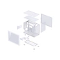 Корпус JONSBO D32 PRO White - зменшене зображення 11