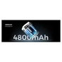 Ліхтар Flextail Max Pump 2 Plus з функцією насосу та powerbank помаранчевий (MP2PL4800-OG-i) - зменшене зображення 3