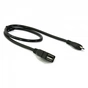Перехідник OTG USB 2.0 AF to Micro 5P 0.5m Extradigital (KBO1617) - зменшене зображення 3