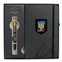 Ручка кулькова Parker IM 17 UKRAINE Black GT BP Палаючий Тризуб + блокнот Parker + подар.упаковка GIFT24 (22032b24_T1170u) - зменшене зображення 2