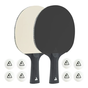 Комплект для настільного тенісу Joola Black White 2 Bats 8 Balls (54817) (930799) зображення 1
