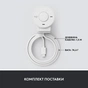 Веб-камера Logitech Brio 300 FHD White (960-001442) - зменшене зображення 9