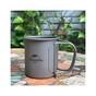 Чашка туристична Naturehike NH20CJ005 титанова з ручкою 450 мл (6927595745786) - зменшене зображення 5