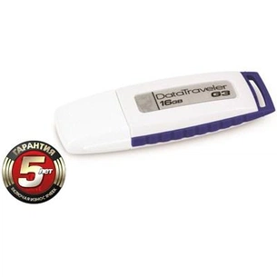 USB флеш накопичувач Kingston 16Gb DataTraveler Generation 3 (DTIG3/16GB) зображення 1