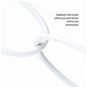Навушники ColorWay 3.5 mm Wired Earphone Sound Wave White (CW-WD04WT) - зменшене зображення 8