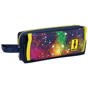 Пенал Cool For School 2 відділення на блискавках, синій (CF86987) зображення 1