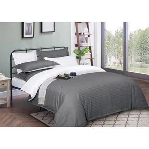 Підковдра MirSon Satin Stripe 30-0011 + 30-0001 Ventura 220х240 см (2200005258651) зображення 1
