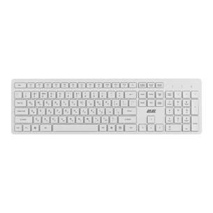 Клавіатура 2E KS260 106key Wireless UA White (2E-KS260WWH_UA) зображення 1