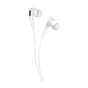 Навушники Denmen HF DR06 3.5mm 1.2 м White (DE-DR06-WH) - зменшене зображення 2