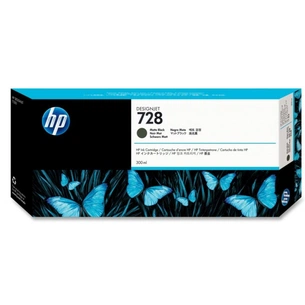 Картридж HP DJ No.728 Matte Black, DesignJet T730/T830 300 ml (F9J68A) зображення 1