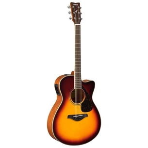 Гітара електроакустична Yamaha FSX820C Brown Sunburst зображення 1