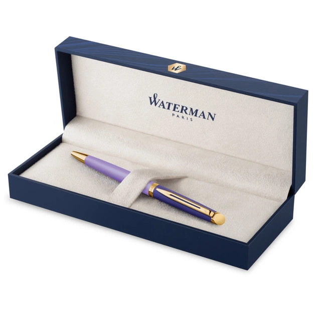 Ручка кулькова Waterman HEMISPHERE Colour Blocking Purple GT BP (22 580) - изображение 4