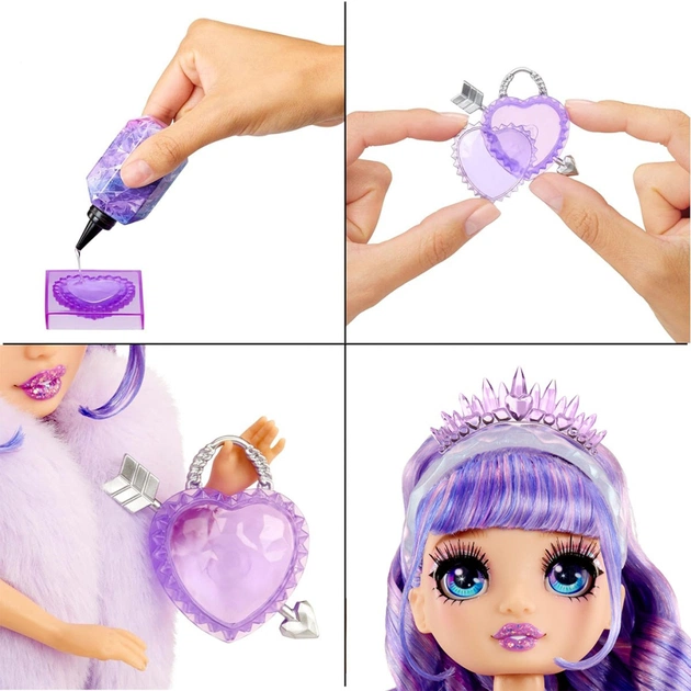 Лялька Rainbow High серії Creative Crystals - Віолетта (121404) - зображення 10