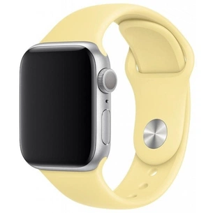 Ремінець до смарт-годинника Apple 40mm Sport Band Lemon Cream - S/M & M/L (MWUU2ZM/A) зображення 1